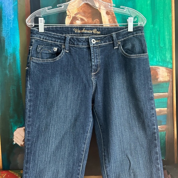 Classic Indigo Flare Jeans 30/REG - Picture 3 of 10